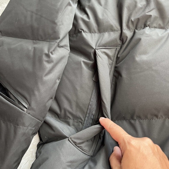 IGYWQ Mens Black Winter Down Jacket Ski Winter Warm Lightweight Packable Size XL - Picture 13 of 16